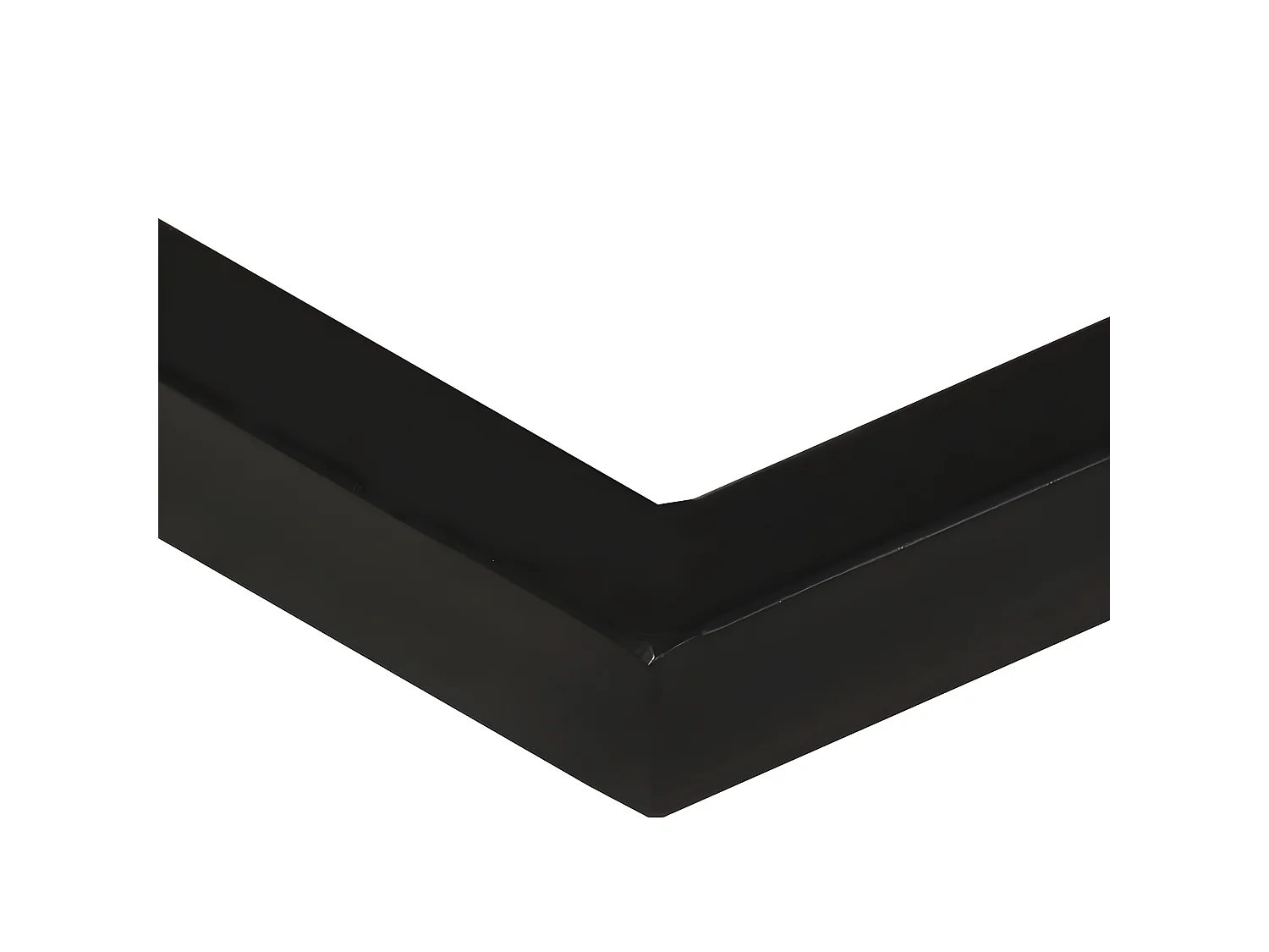 U-vormige bijzettafel 45x30x61 cm Massief acaciahout