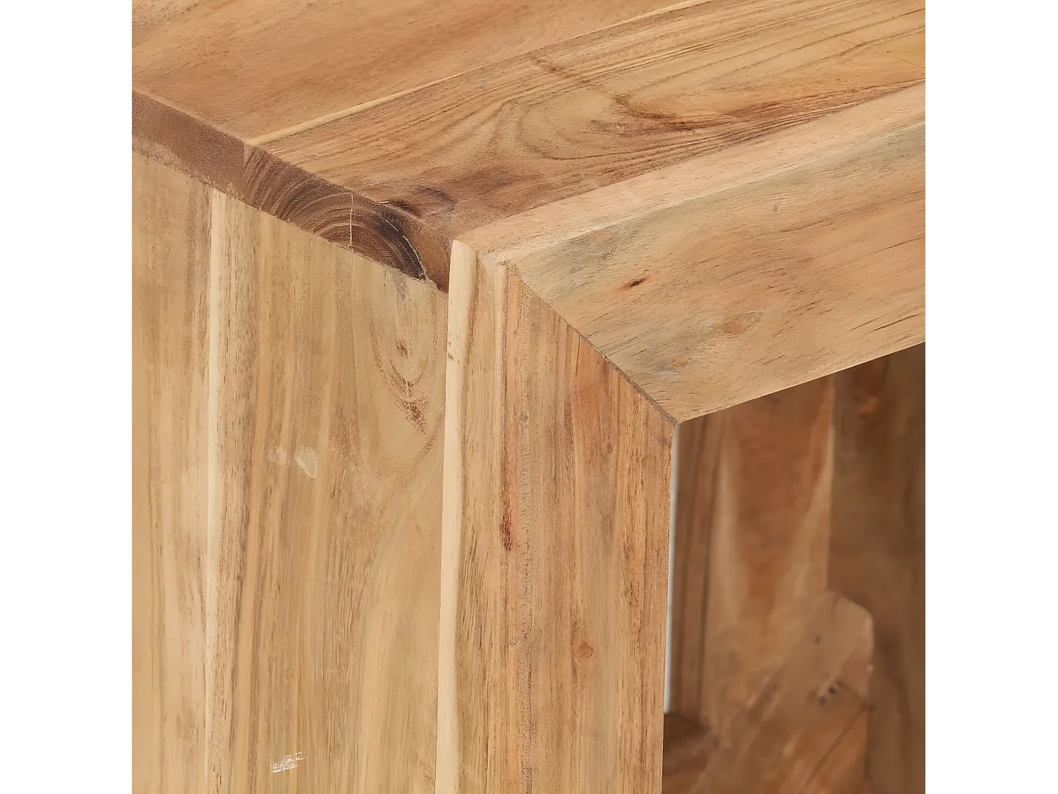 Tabouret 40x30x40 cm Bois d'acacia solide