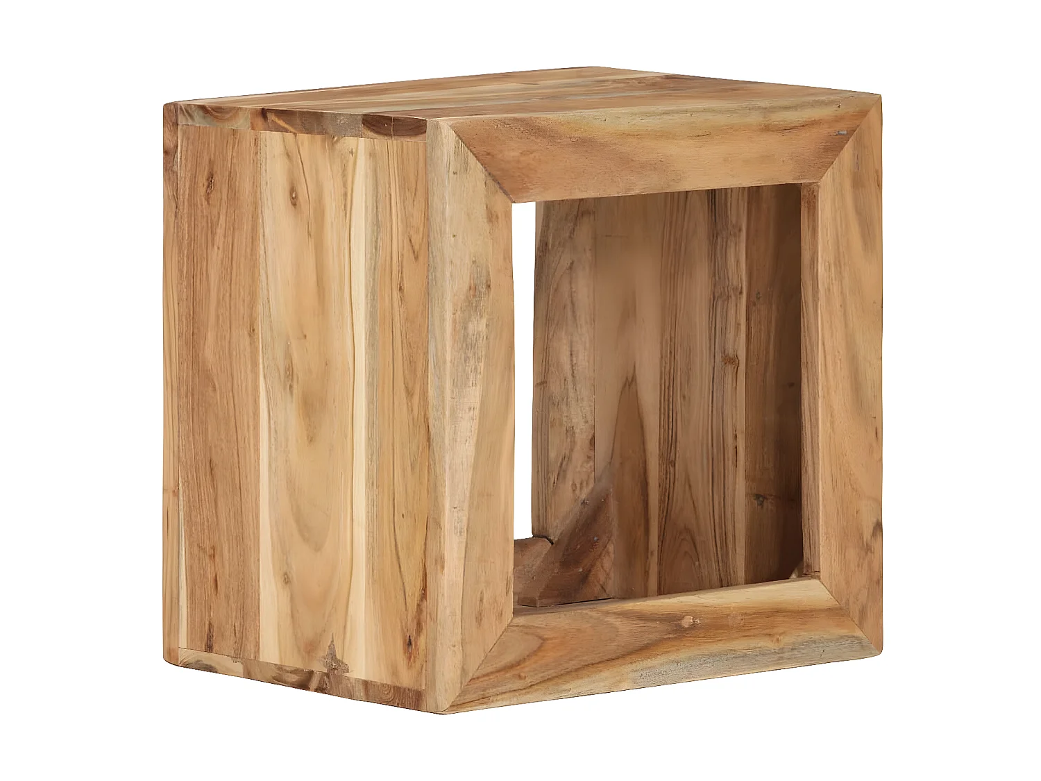 Tabouret 40x30x40 cm Bois d'acacia solide