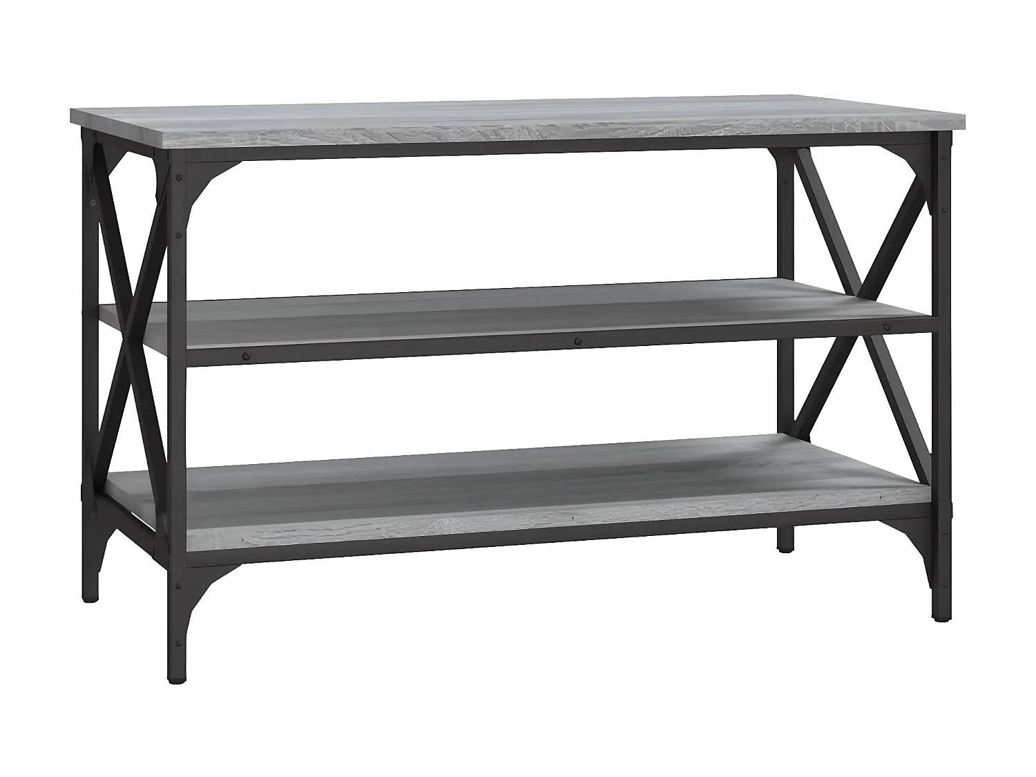 Mobile TV Sonoma grigio 80x40x50 cm MDF