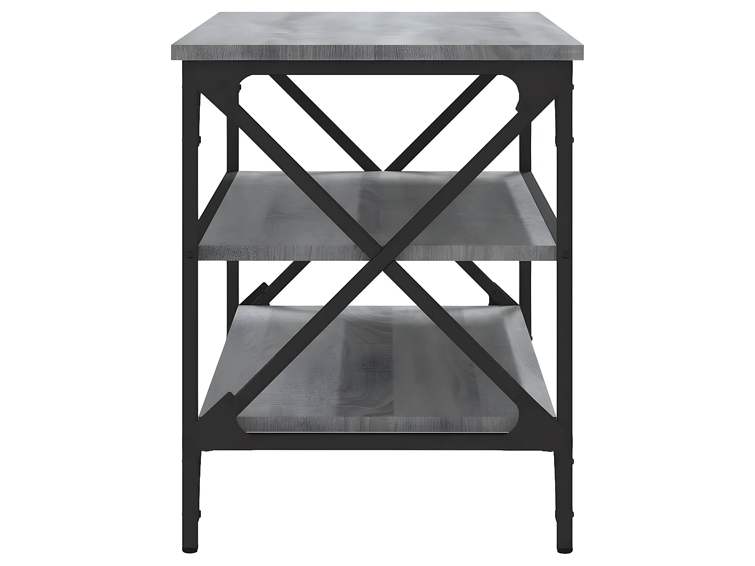 Mobile TV Sonoma grigio 80x40x50 cm MDF