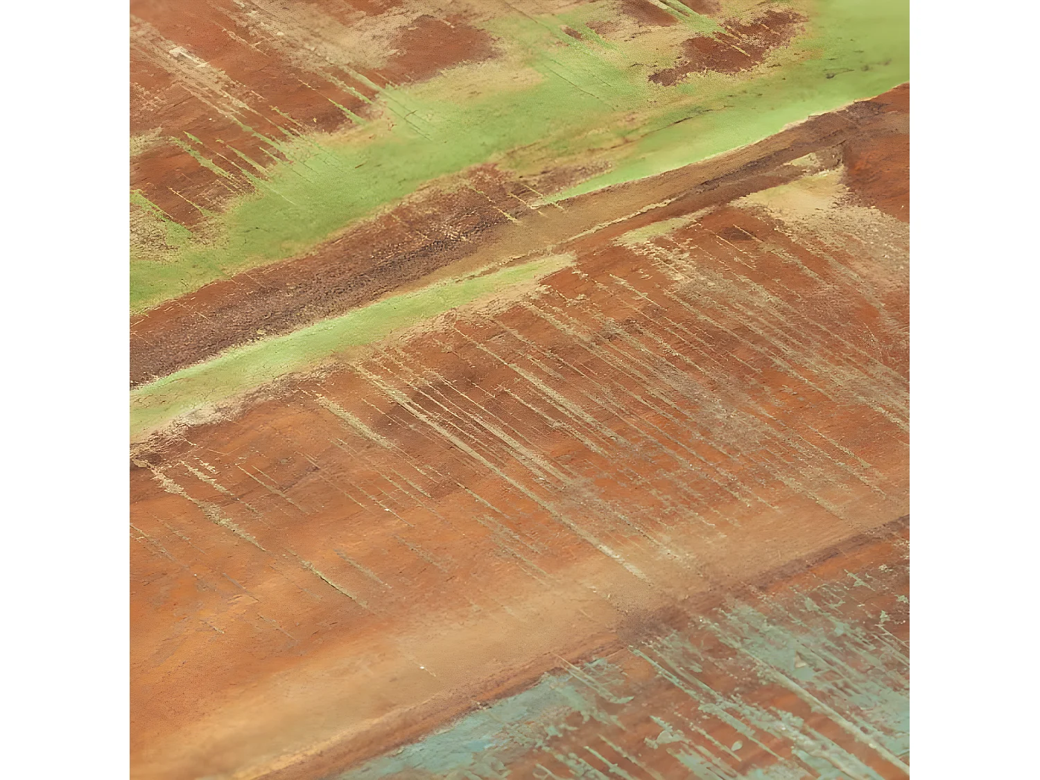 Bijzettafel 35x35x55 cm Massief hergebruikt hout