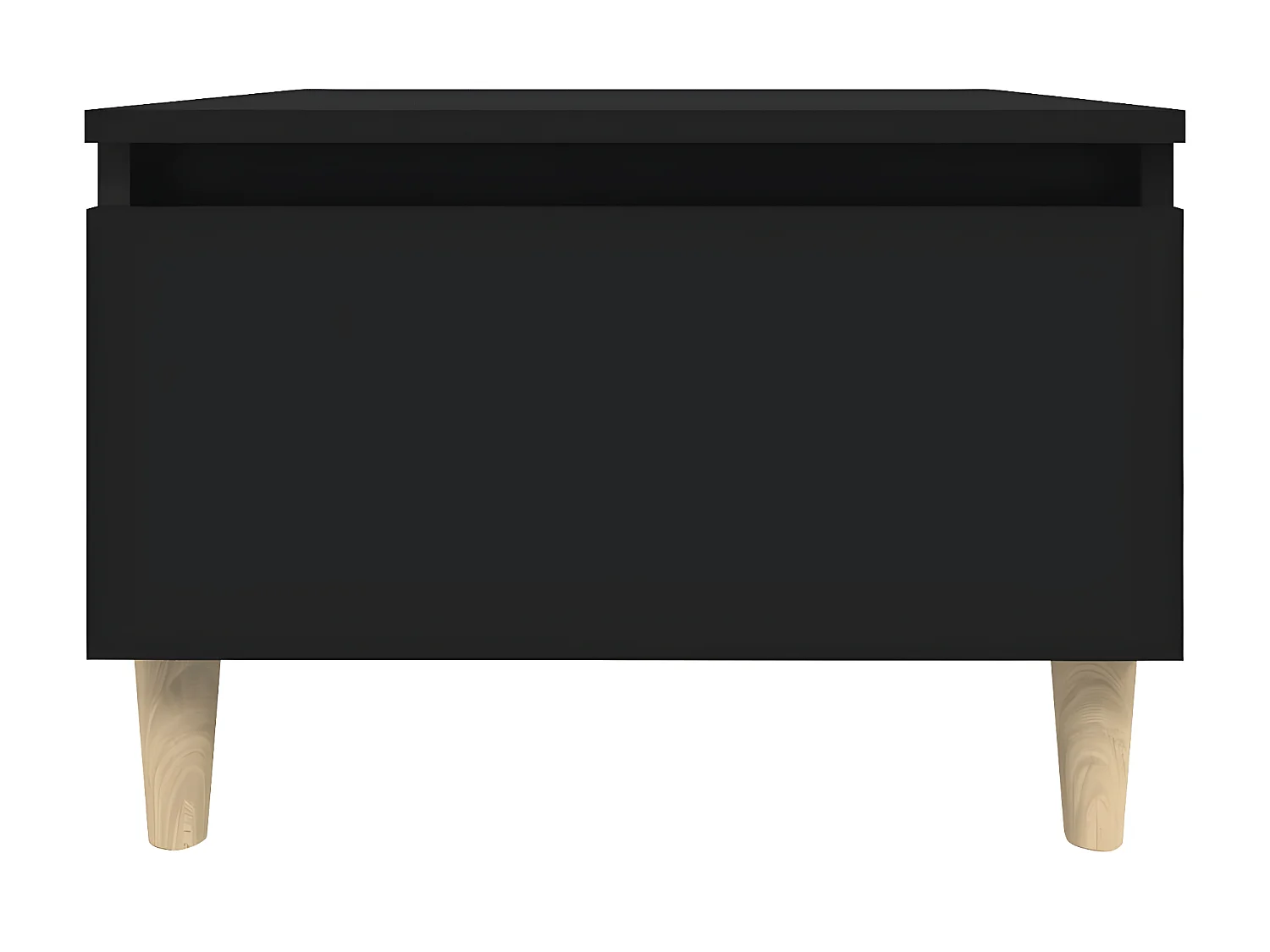 Mesas laterais 2 peças pretas 50x46x35 cm madeira trabalhada