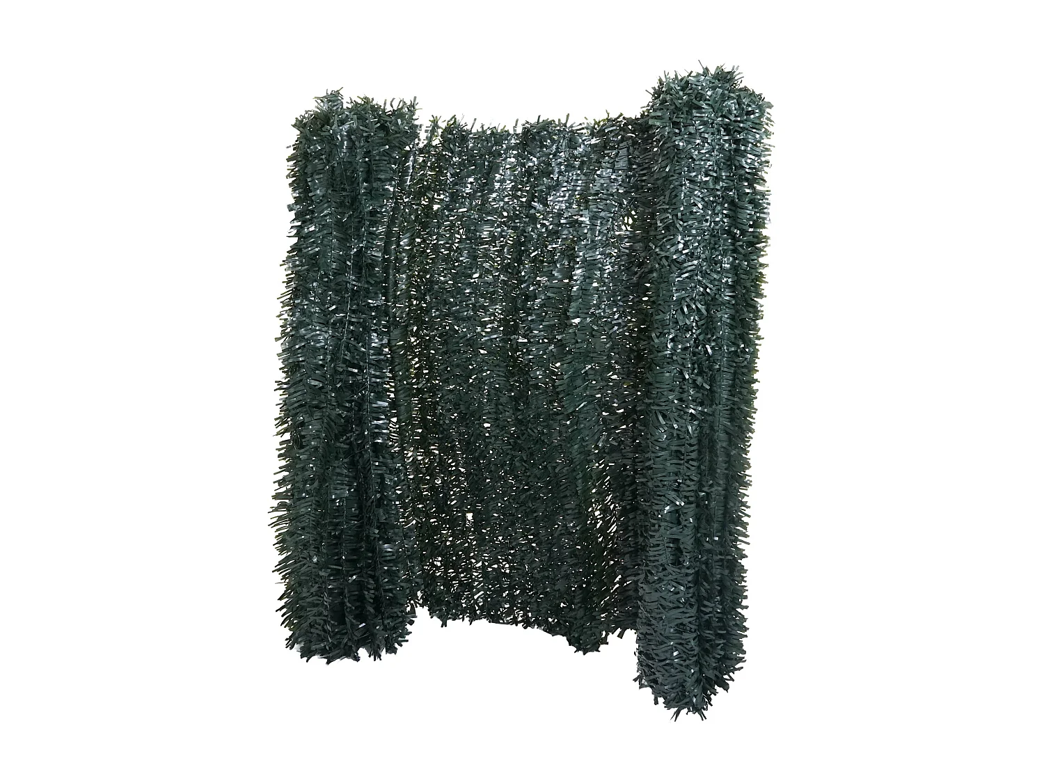 Privacyscherm balkon N77 II blad,  300x150cm dark fir