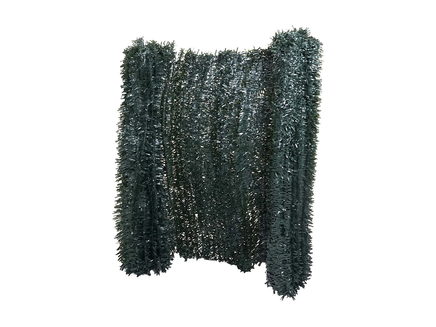 Privacyscherm balkon N77 II blad,  300x150cm dark fir