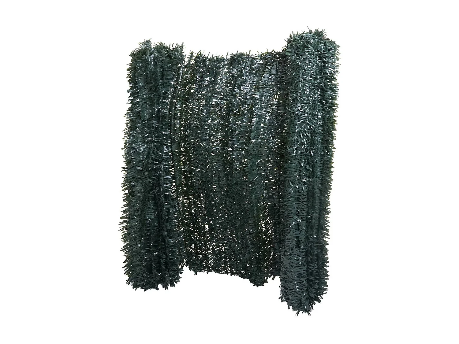 Siepe artificiale privacy balcone giardino rete decorativo N77 scuro 300x100cm