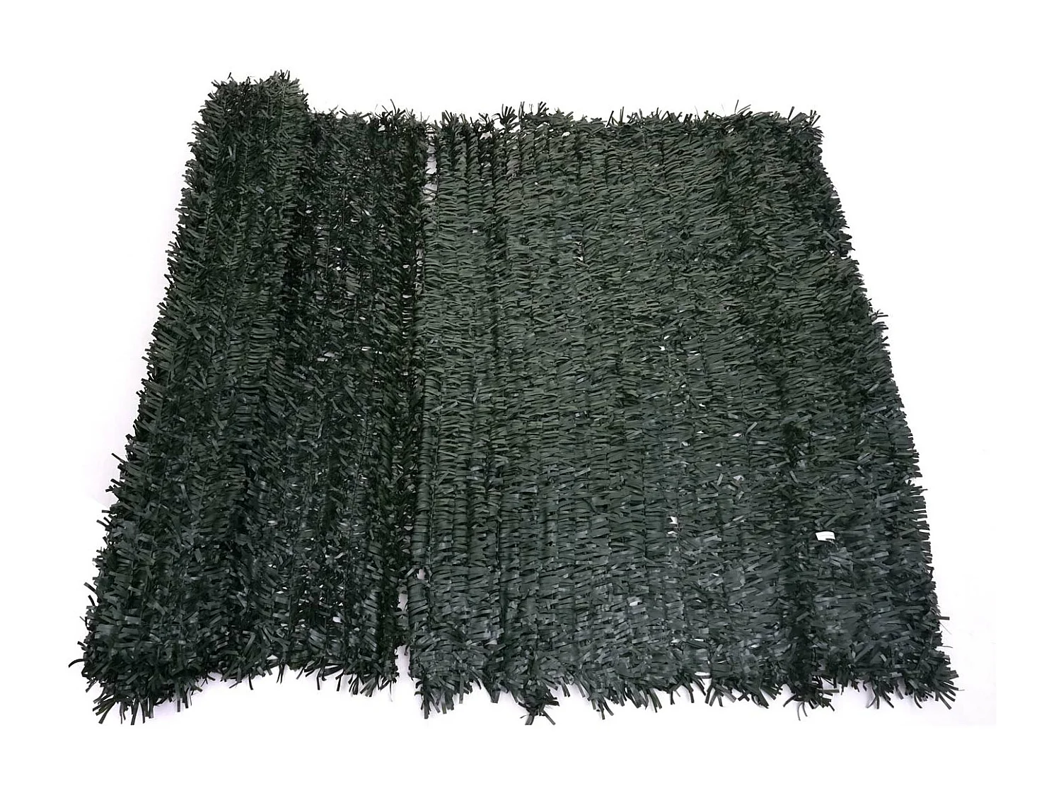 Siepe artificiale privacy balcone giardino rete decorativo N77 scuro 300x100cm