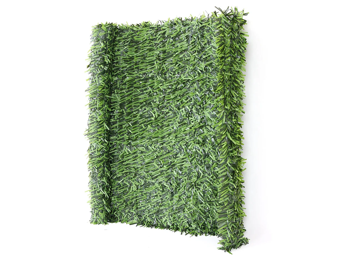 Pare-vue de balcon N77 300x150cm feuille,  300x150cm sapin clair