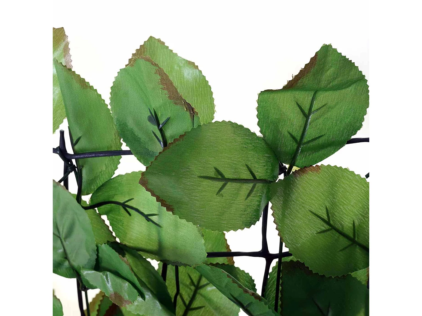 Siepe artificiale privacy balcone giardino rete decorativo T811 plastica poliestere 300x100cm chiaro