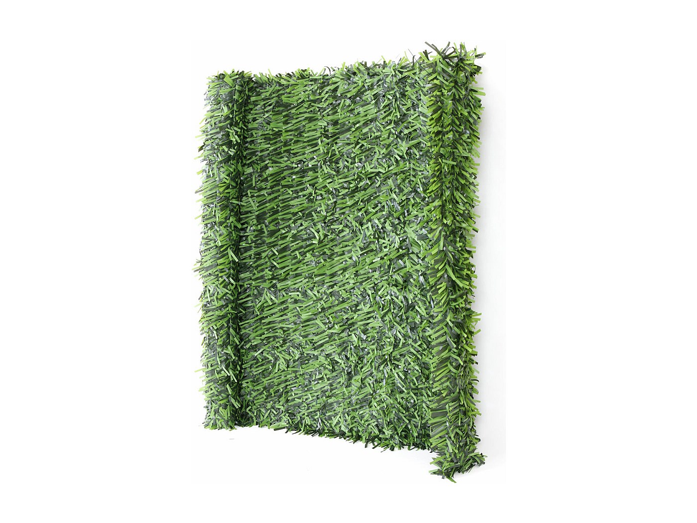 Pare-vue de balcon N77 300x150cm feuille, Haie artificielle/brise vue