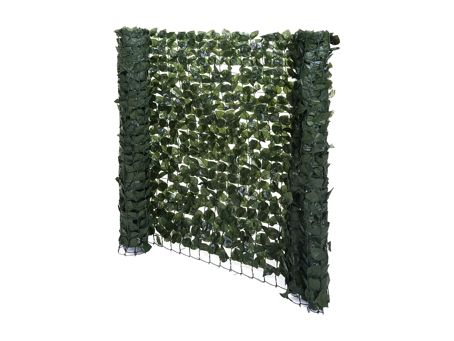 Balkon privacyscherm T811 beuk III,  300x100cm donker