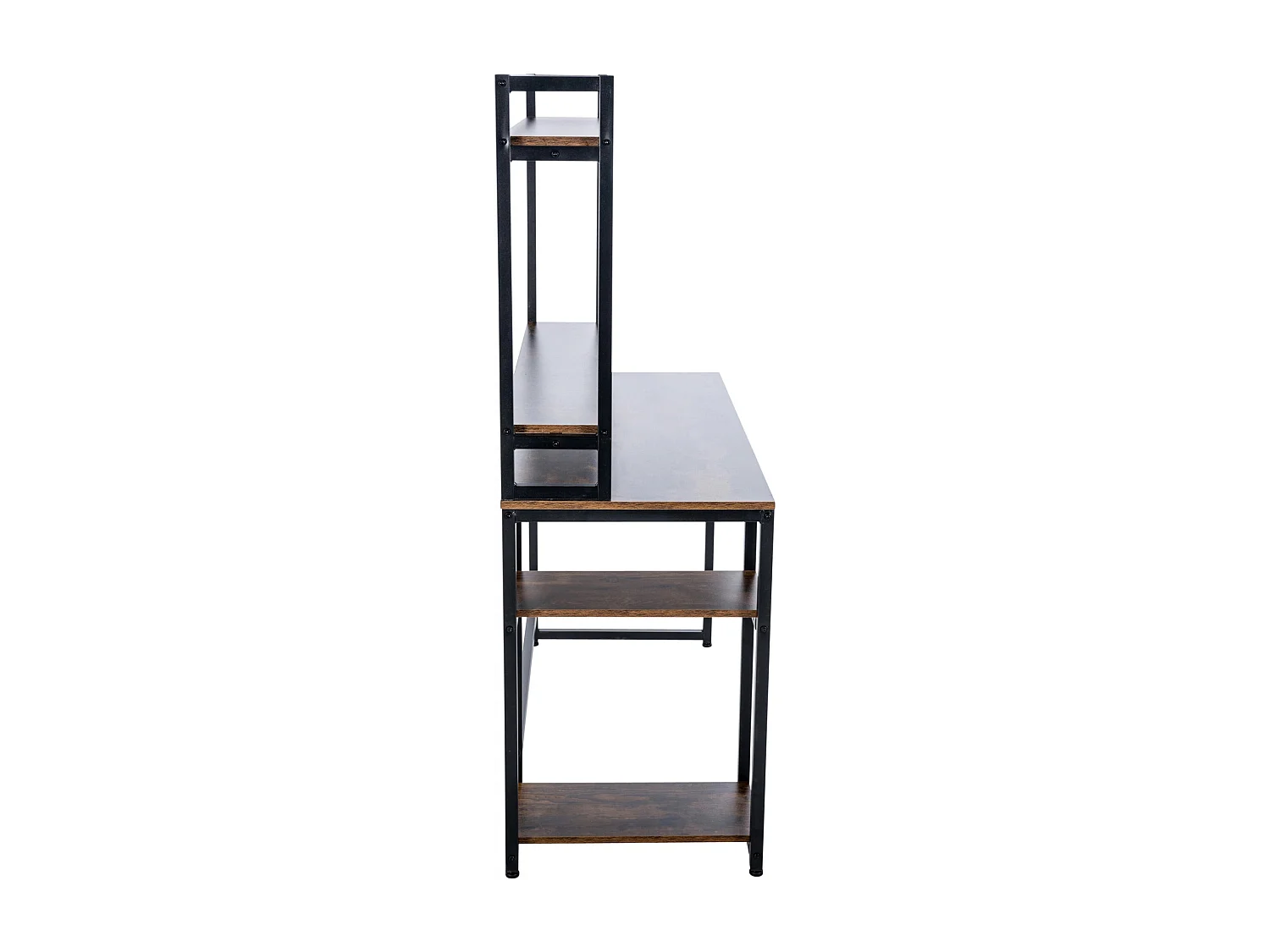 Table de Bureau Billings 120 cm - Noir/Marron150.00