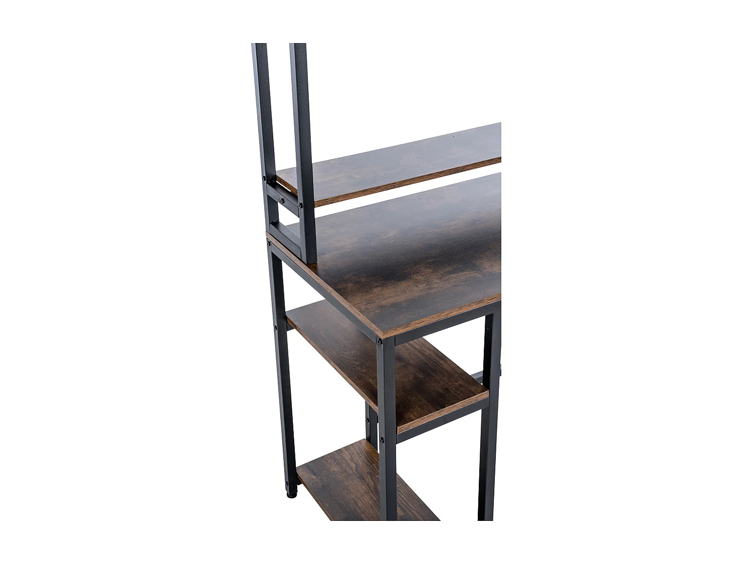 Table de Bureau Billings 120 cm - Noir/Marron150.00