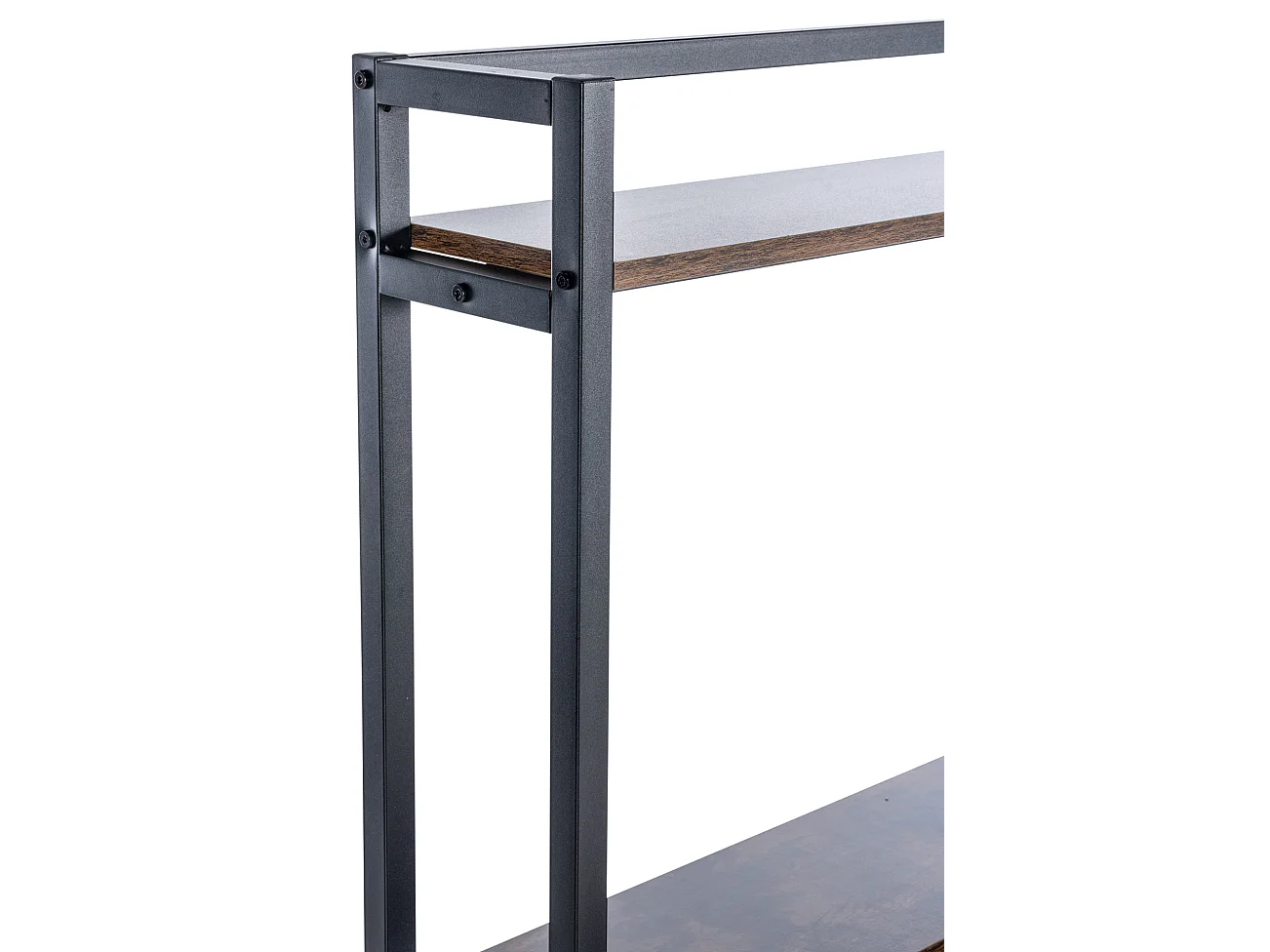 Schreibtisch - Holz - schwarz/braun - 120cm Billings