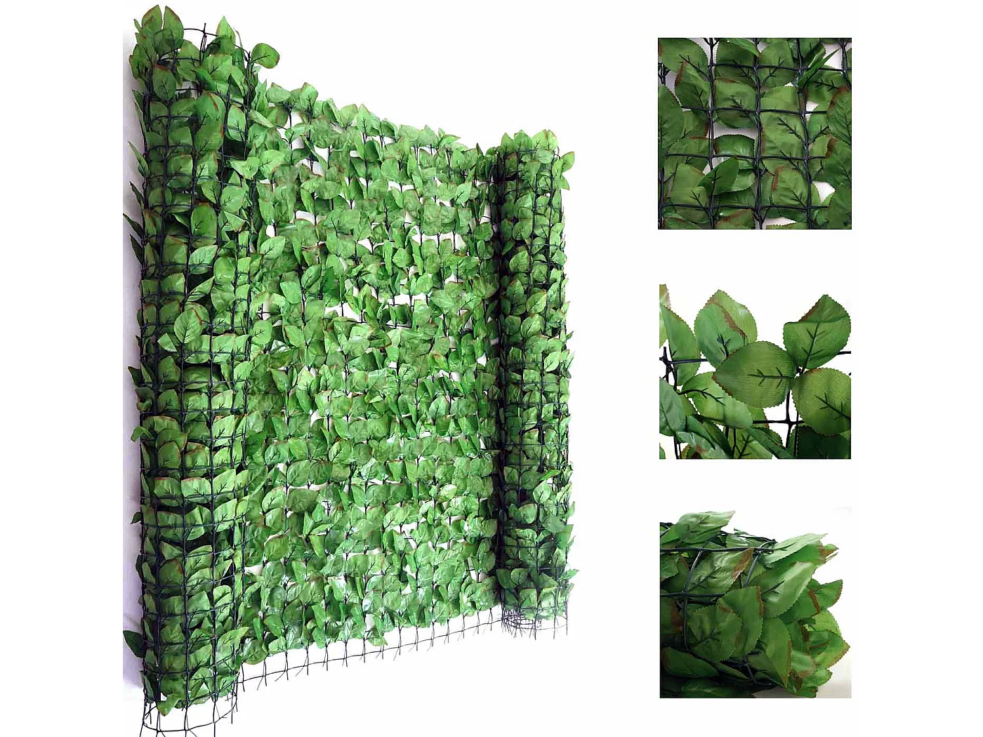 Protección visual para balcones T811 Haya II,  300 x 150 cm claro