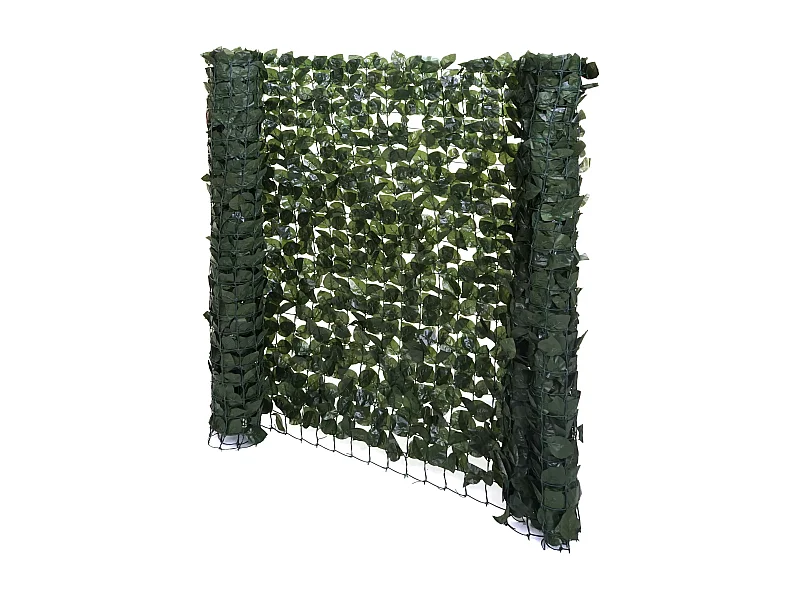 Parawan balkonowy T811 Beech II,  300x150cm ciemny