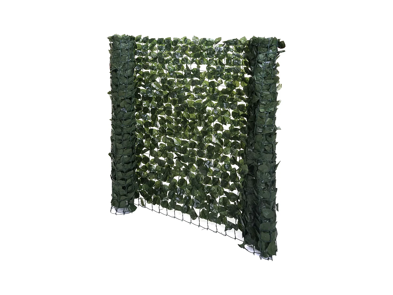 Pare-vue pour balcon T811 hêtre 500x100cm,  300x150cm foncé