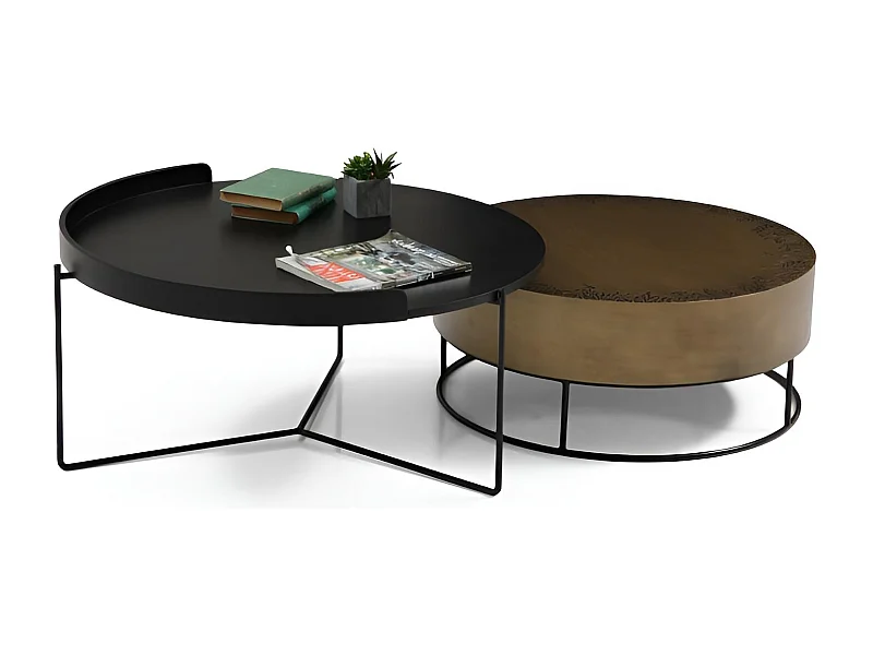 Ensemble table basse Zenit Lux