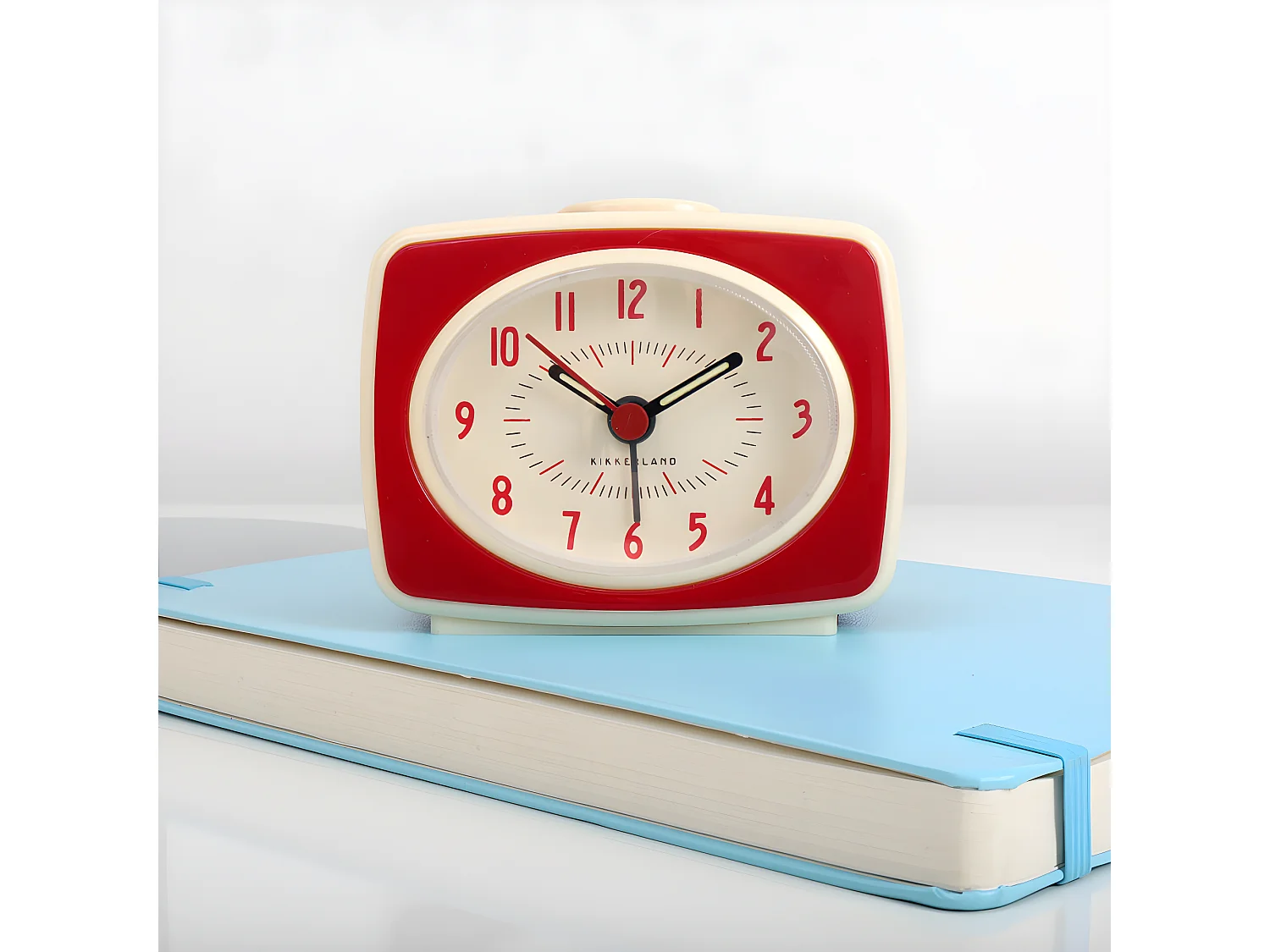 Réveil Seventies Rouge  Kikkerland