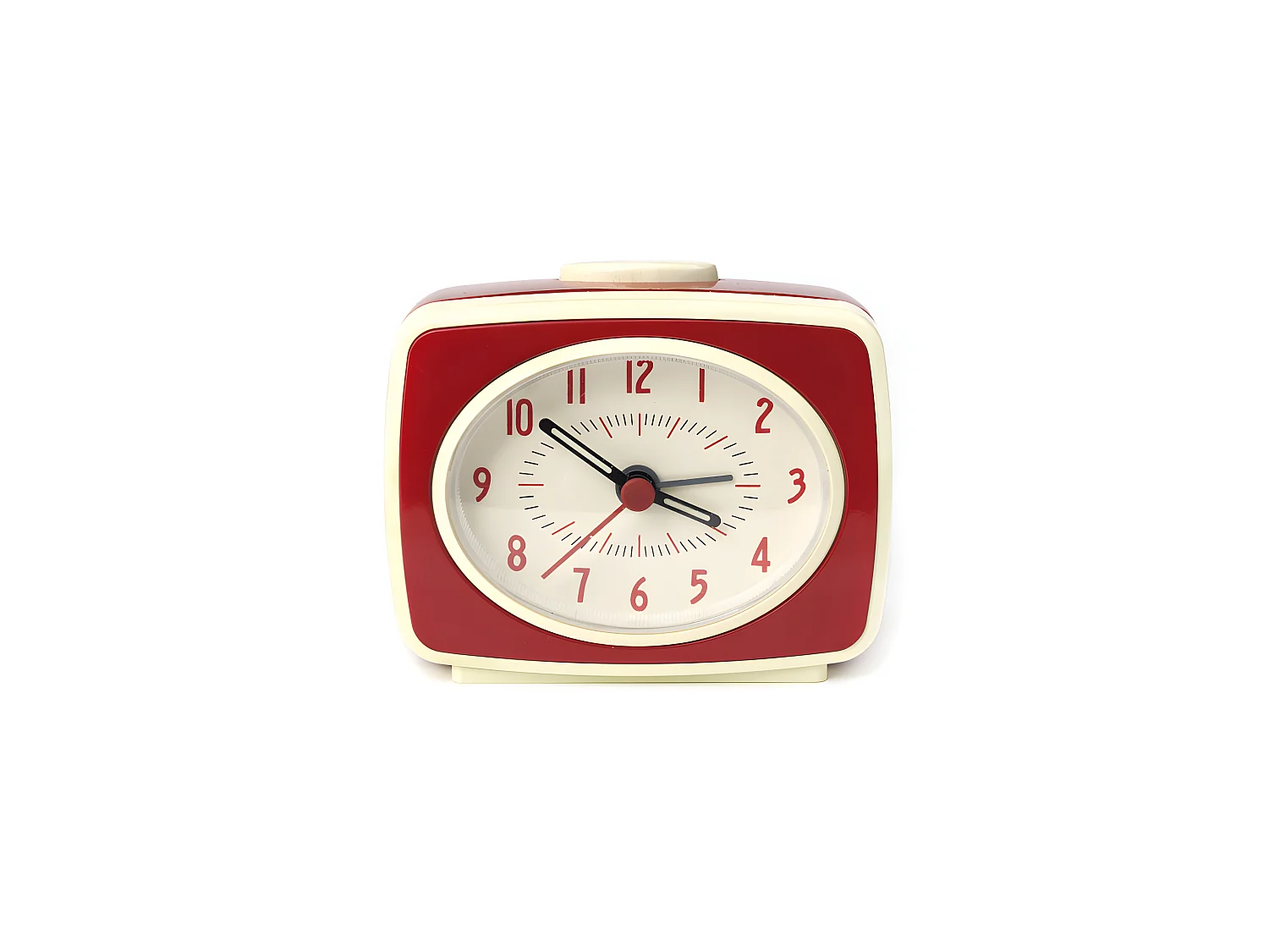 Réveil Seventies Rouge  Kikkerland