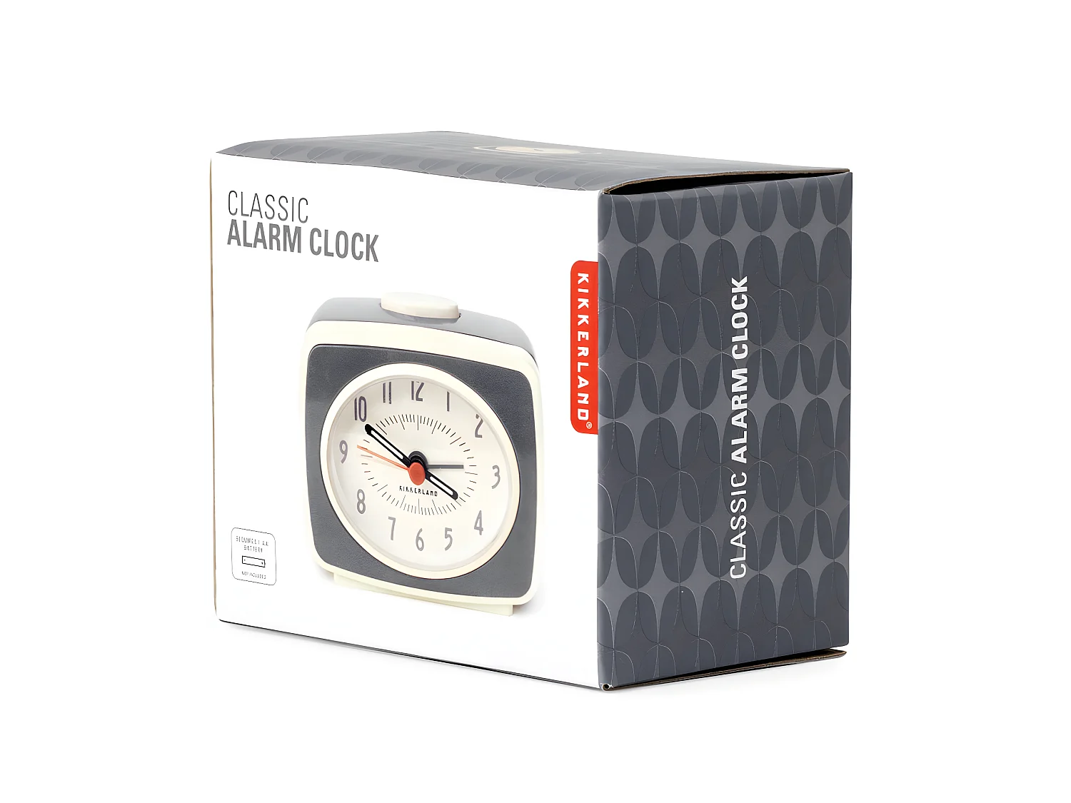 Réveil Seventies Gris  Kikkerland