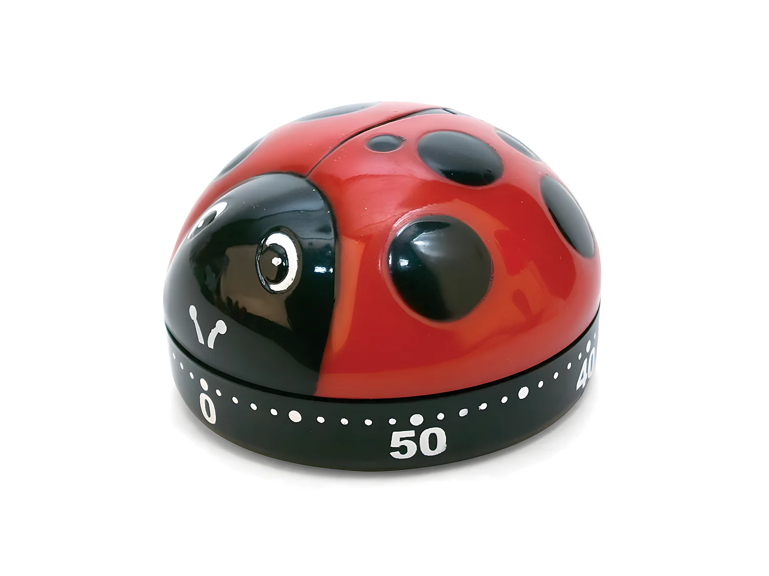 Minuteur de cuisine Coccinelle Rouge  Kikkerland