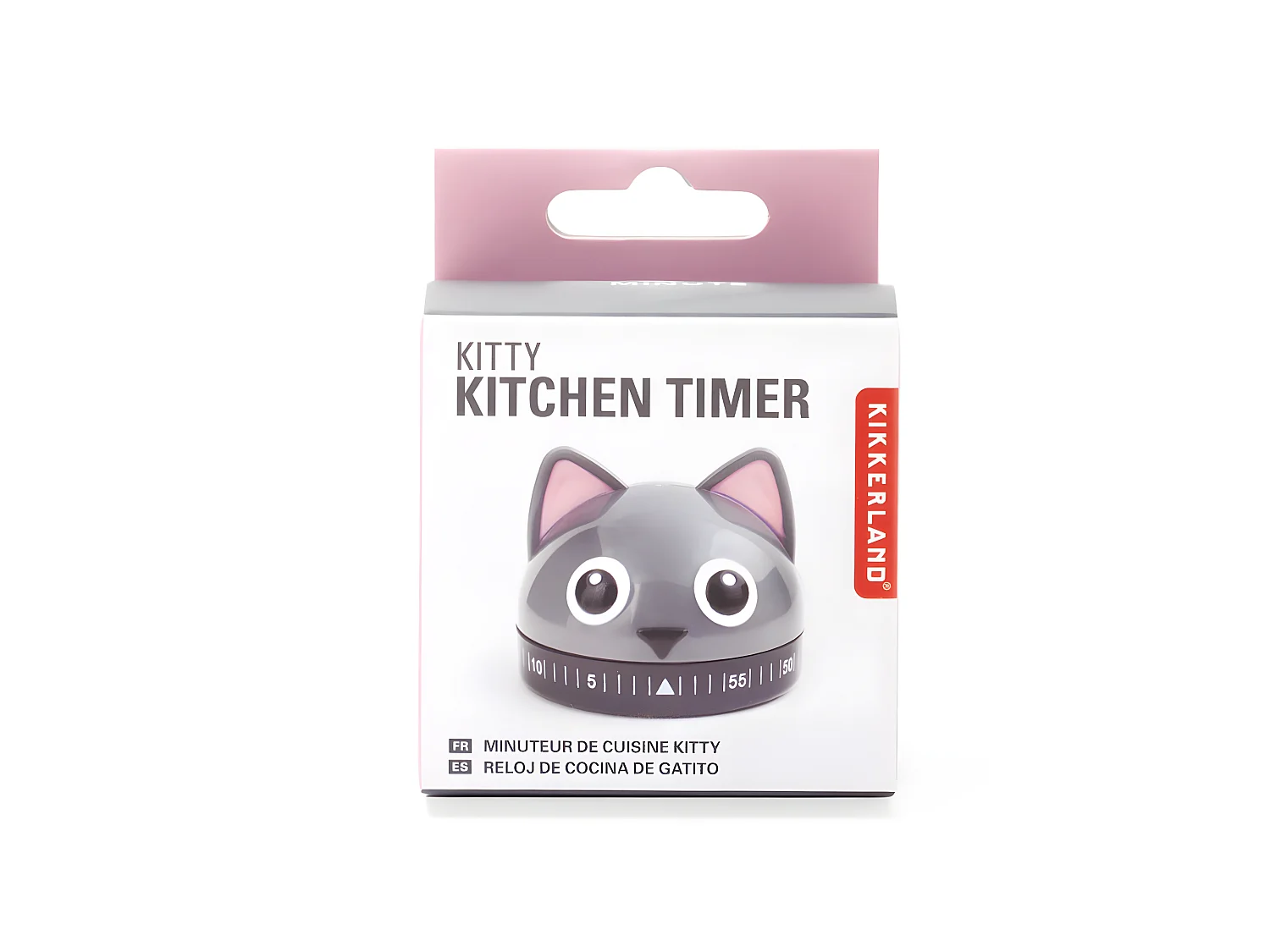 Minuteur de cuisine Chat Gris  Kikkerland