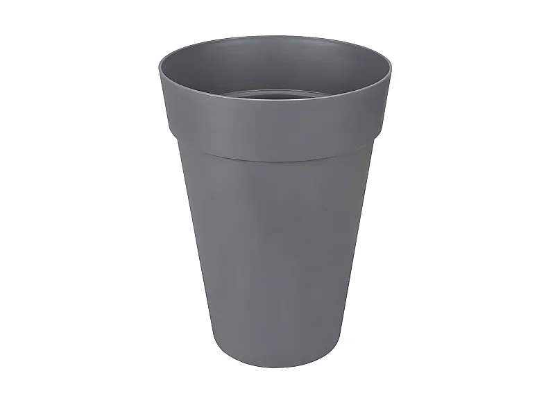 Vaso da fiori Loft Urban rotondo alto 42 Nero Ø 42 x 56 cm