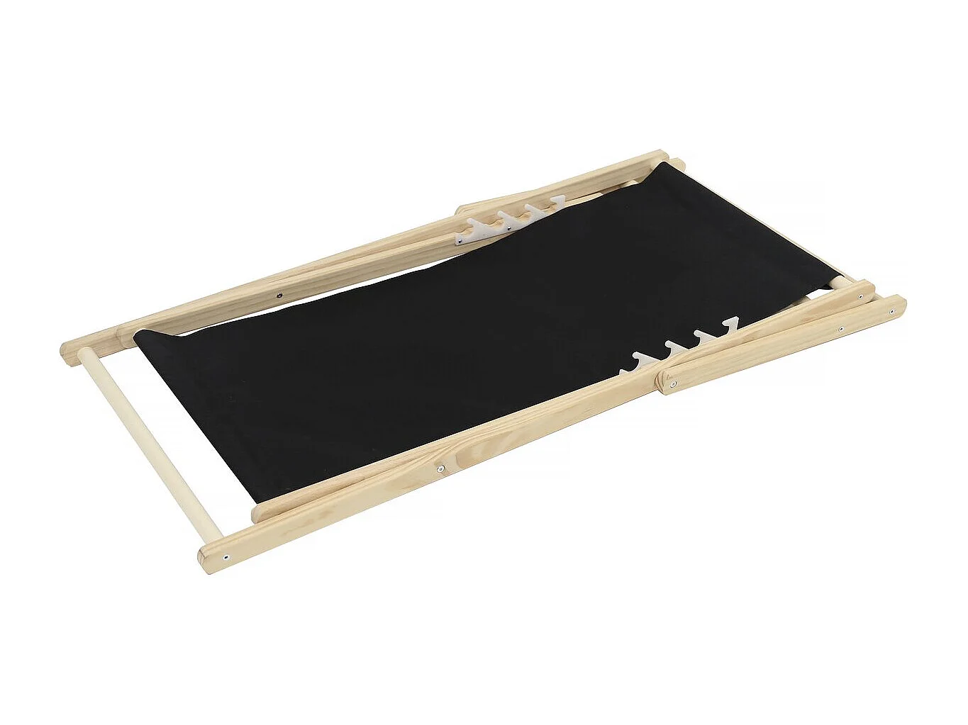 Set di 2 Transat di legno "Chilienne" - Nero