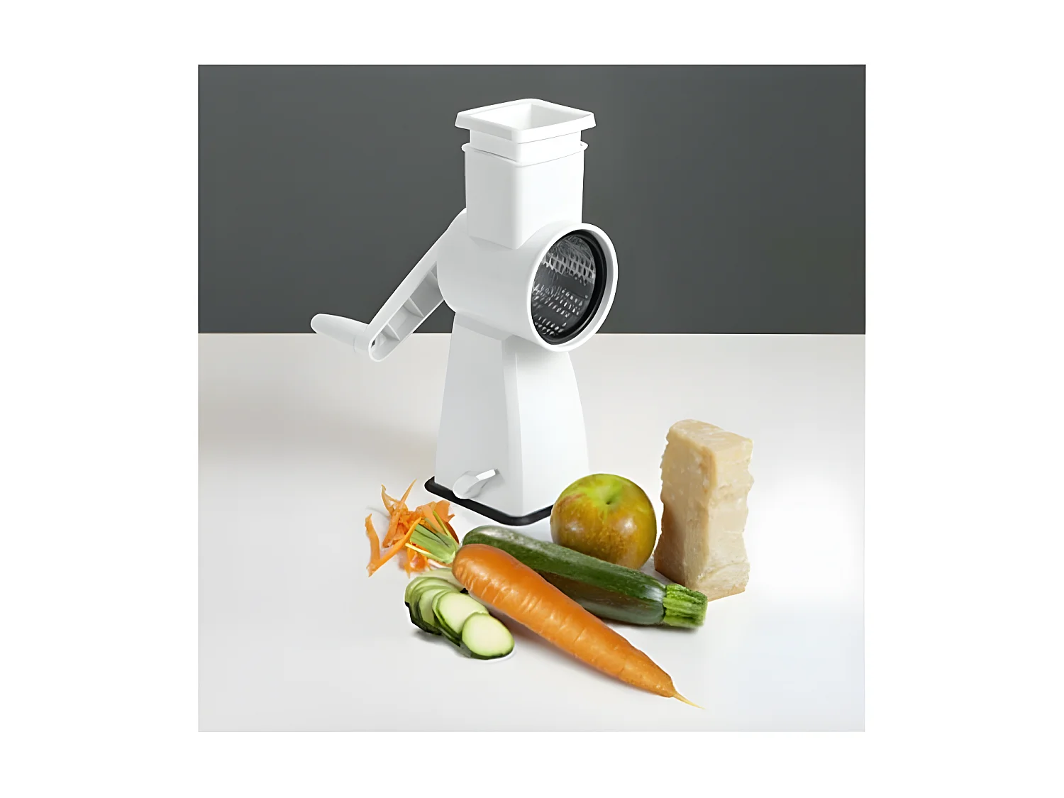 Râpe 4 tambours Multiflash ventouse