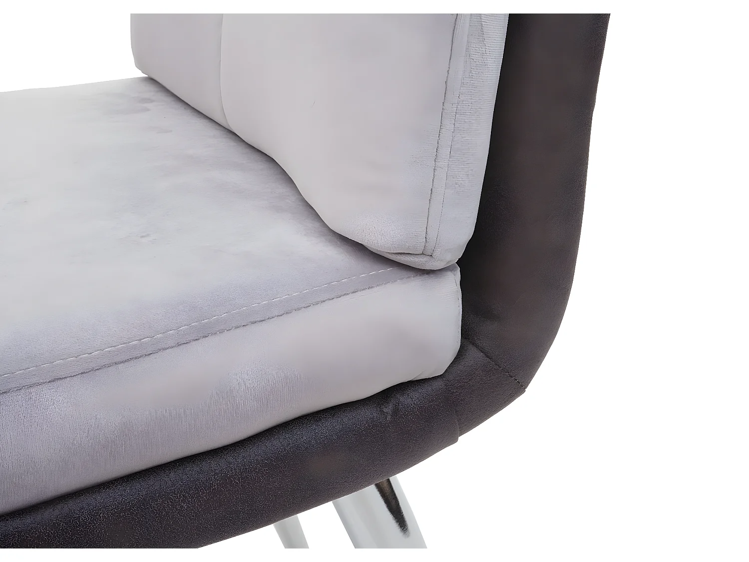 Chaise de salle à manger MCW-G48 (lot de 6),  gris
