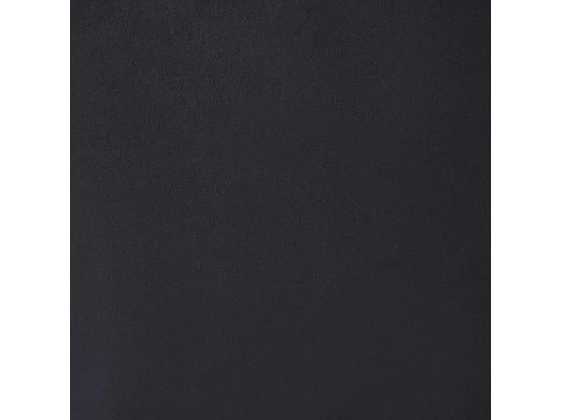 Canapé droit MARCELINO fixe velours noir