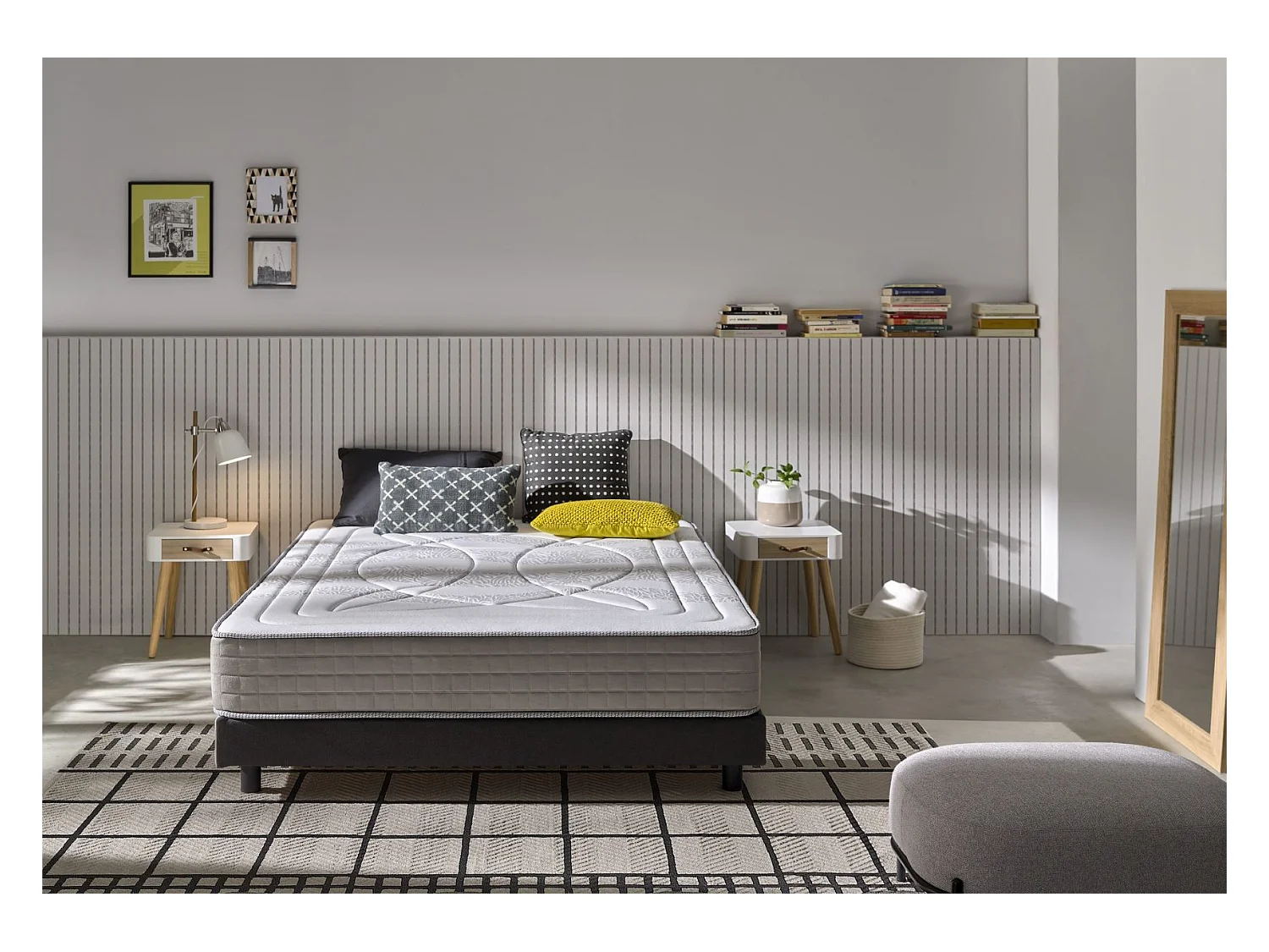 Colchón Visco Olympus Doble Cara 160x200 Altura 23 cms +/-2.