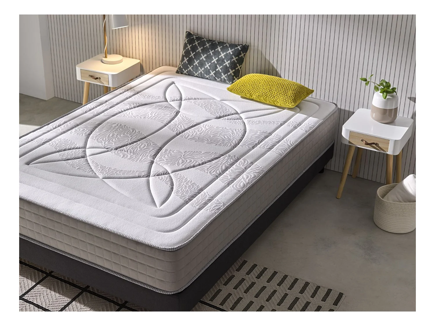 Colchón Visco Olympus Doble Cara 160x200 Altura 23 cms +/-2.