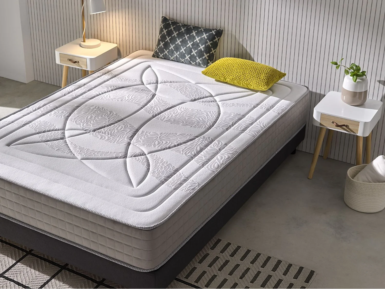 Colchón Visco Olympus Doble Cara 90x190 Altura 23 cms +/-2.