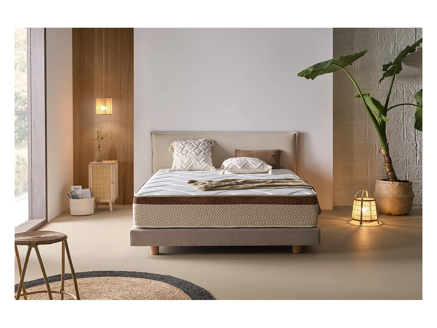 Colchón 70x190 Visco 25 cm +/-2 REAL BIO CONFORT.