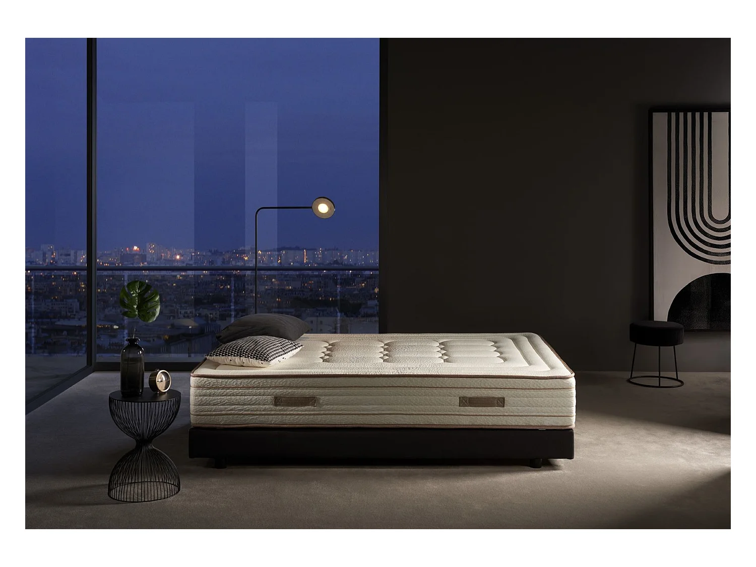 Colchón de Muelles Ensacados Hybrid Bambú Night 135X200 Altura 30 cms +/-2.