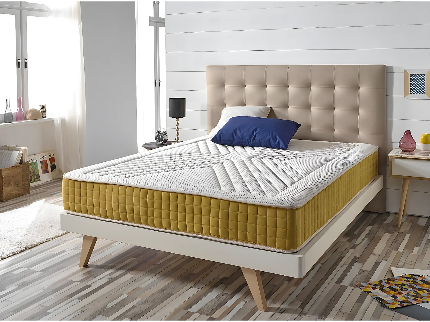 Colchón Visco Luxury Gold 135x190 Altura 21cm ±2