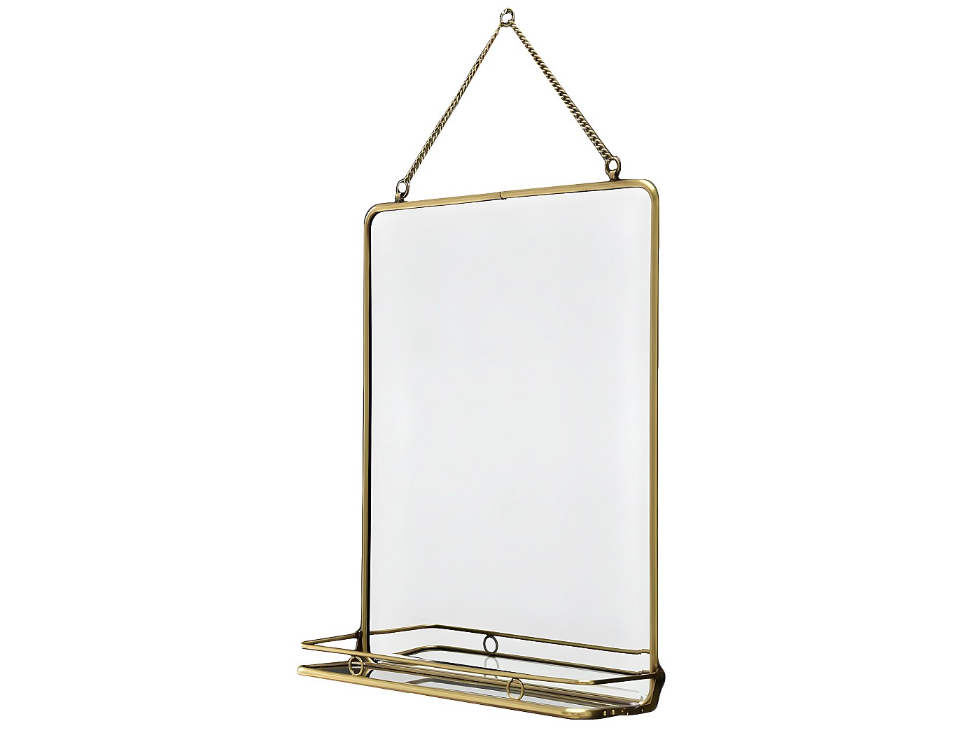 MIROIR ROND LAITON | Taille M | Moos Family Store