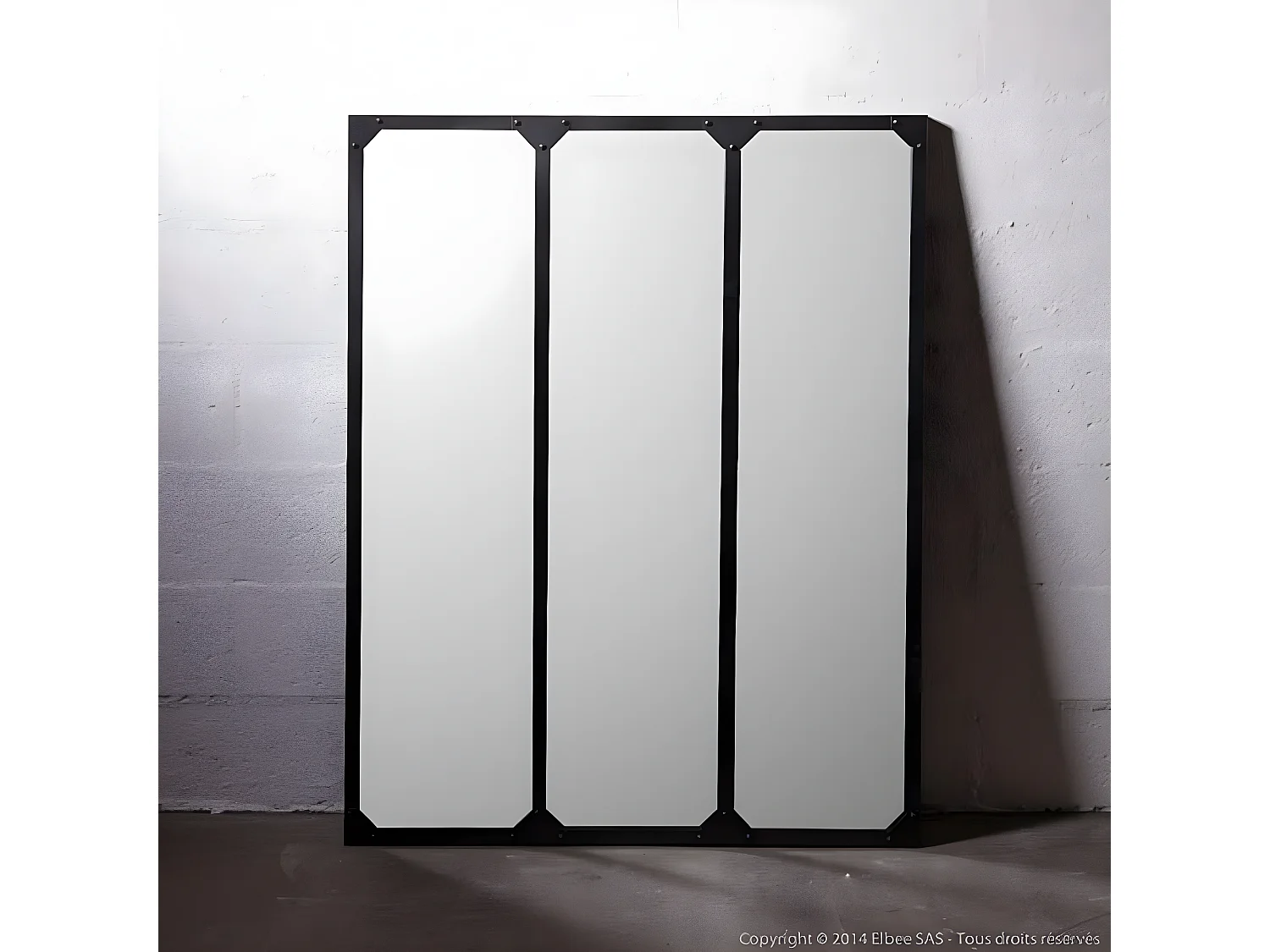 Miroir atelier XL en métal