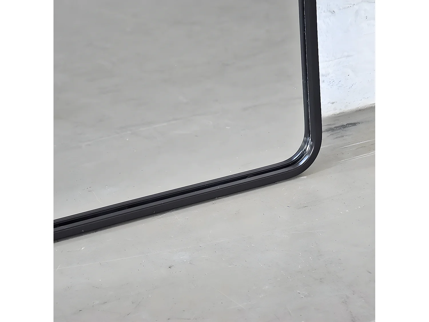 Miroir rectangulaire en métal