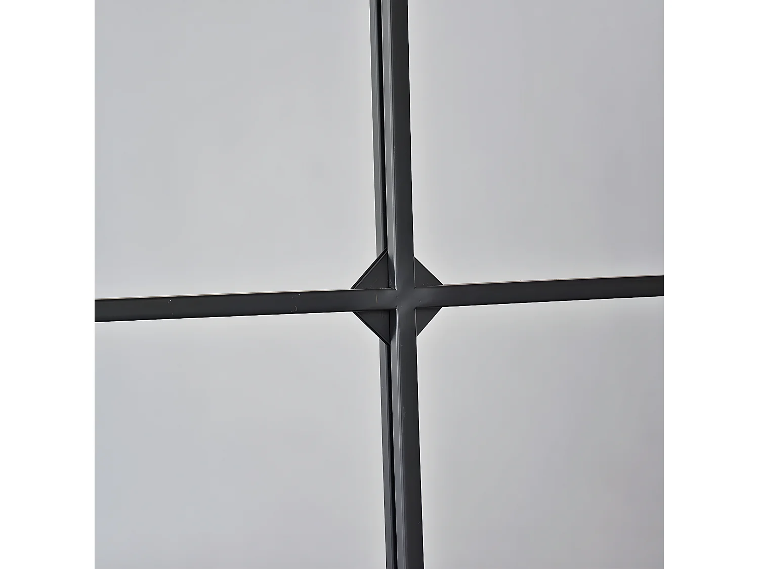 """Espejo """"ventana"""" de metal 130x 90 cm"""