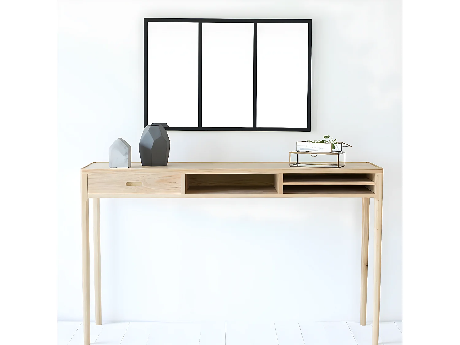 Miroir atelier verrière en métal