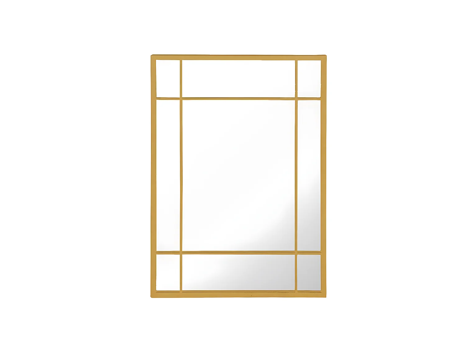 Espejo de metal 67x 97 cm