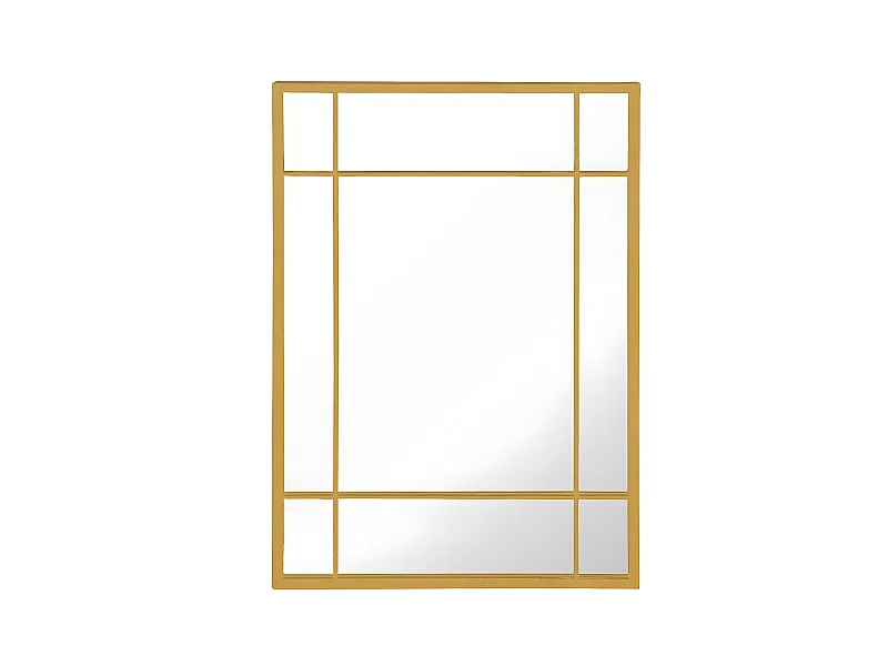 Espejo de metal 67x 97 cm