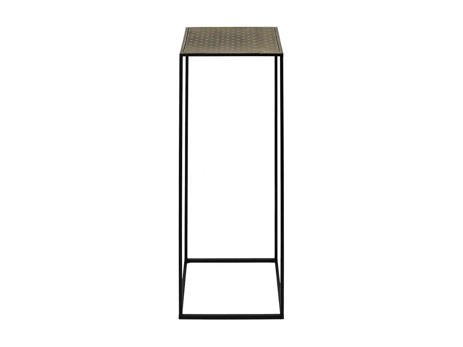 PRADA - Sellettes Gigognes Métal Aspect Or Vieilli