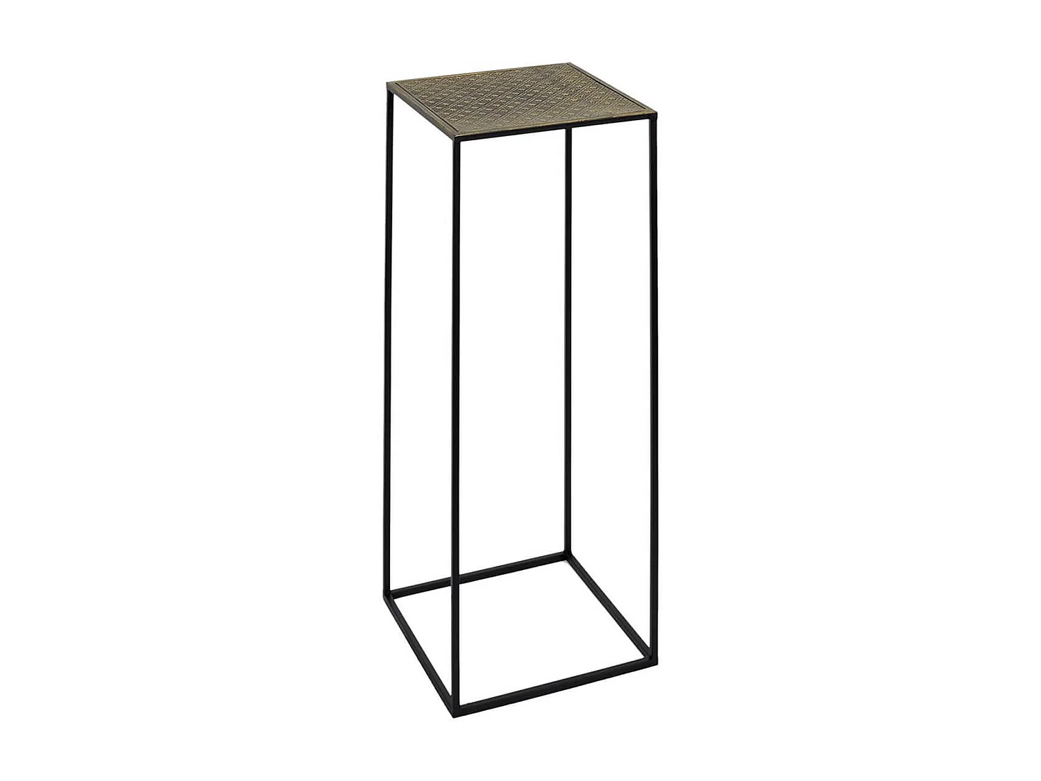 PRADA - Sellettes Gigognes Métal Aspect Or Vieilli