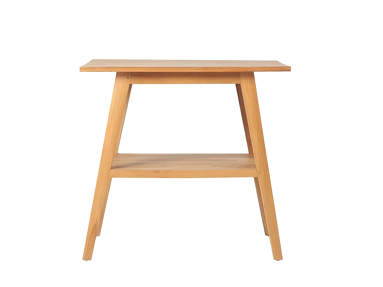 Meuble de salle de bain en teck avec simple vasque - 80 cm - BOBOTSARI