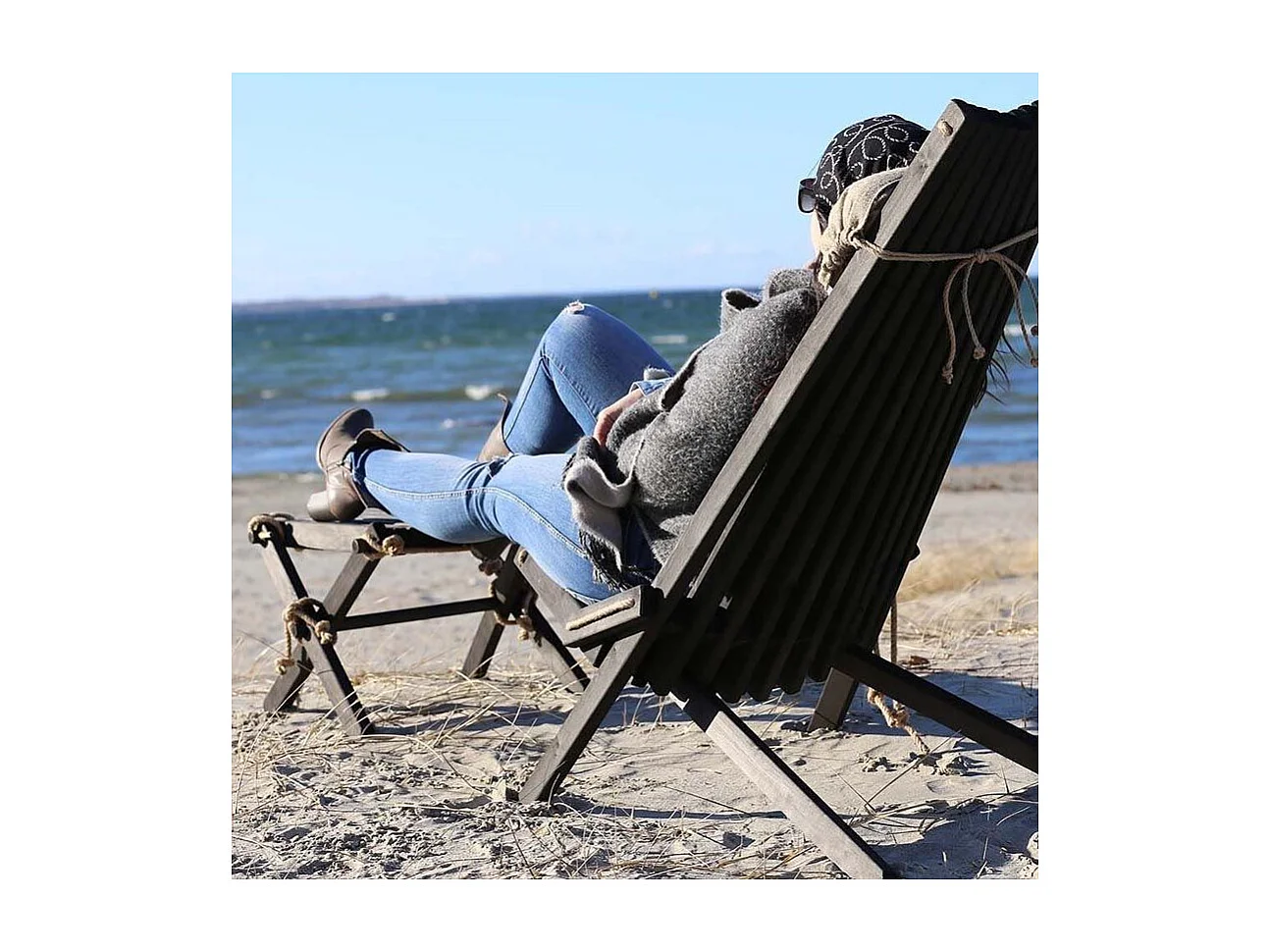 EcoChair Pin / Noir, Huilé