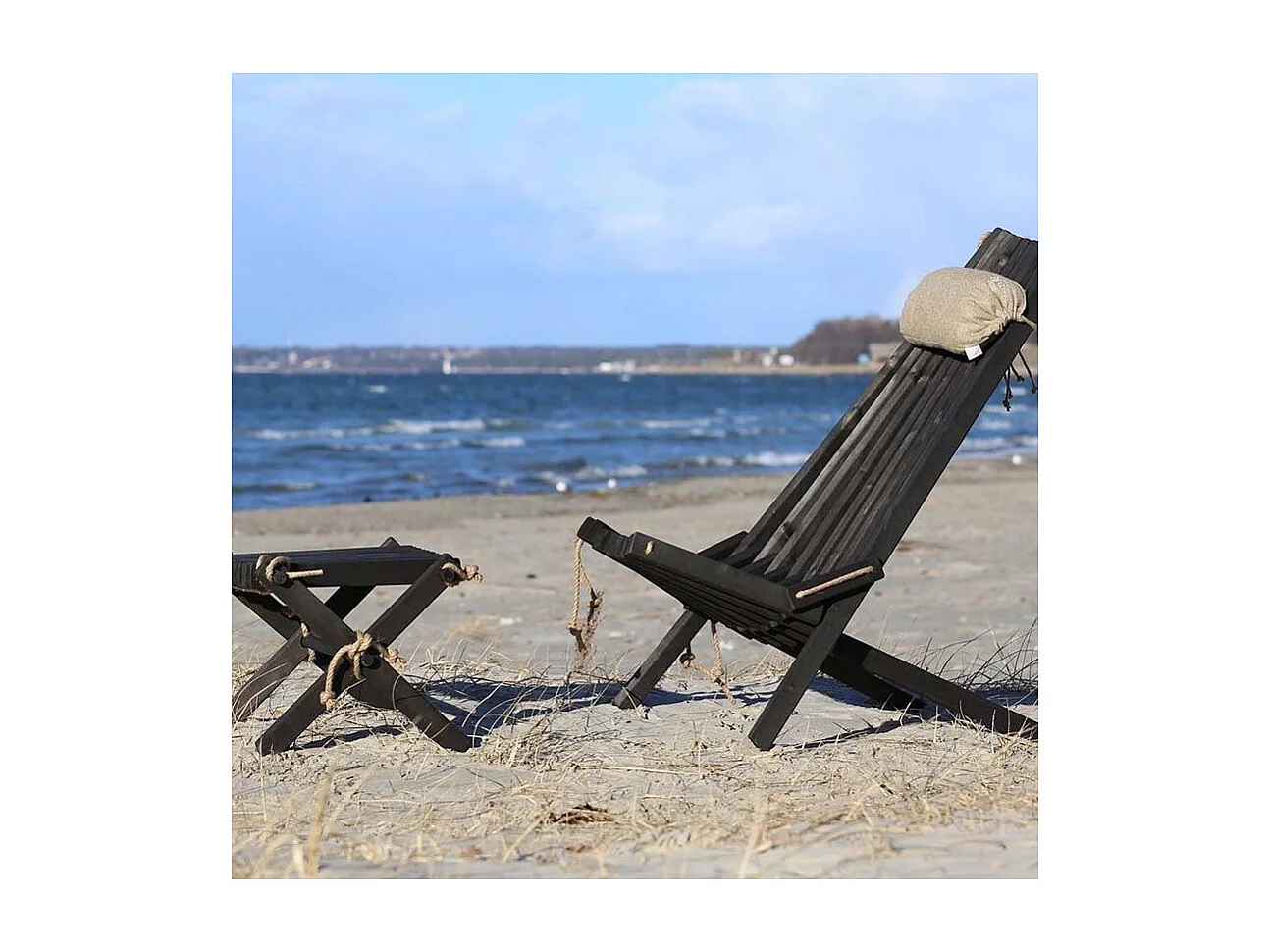 EcoChair Pin / Noir, Huilé